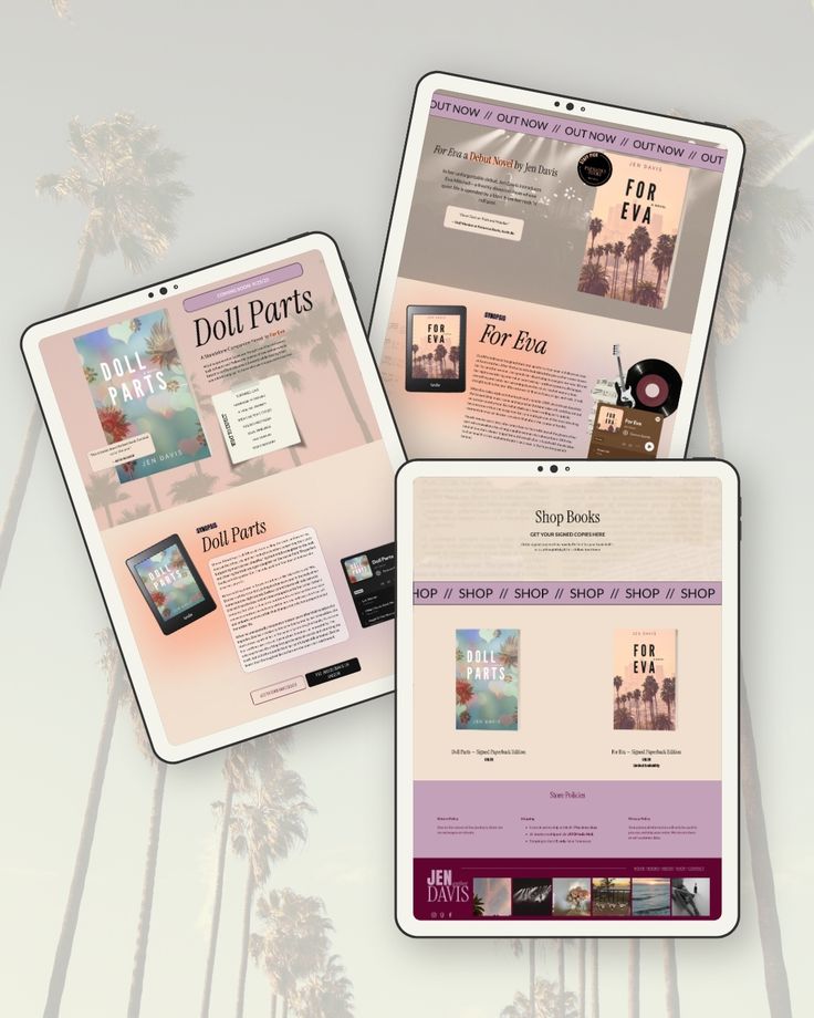 Author Website Design Service